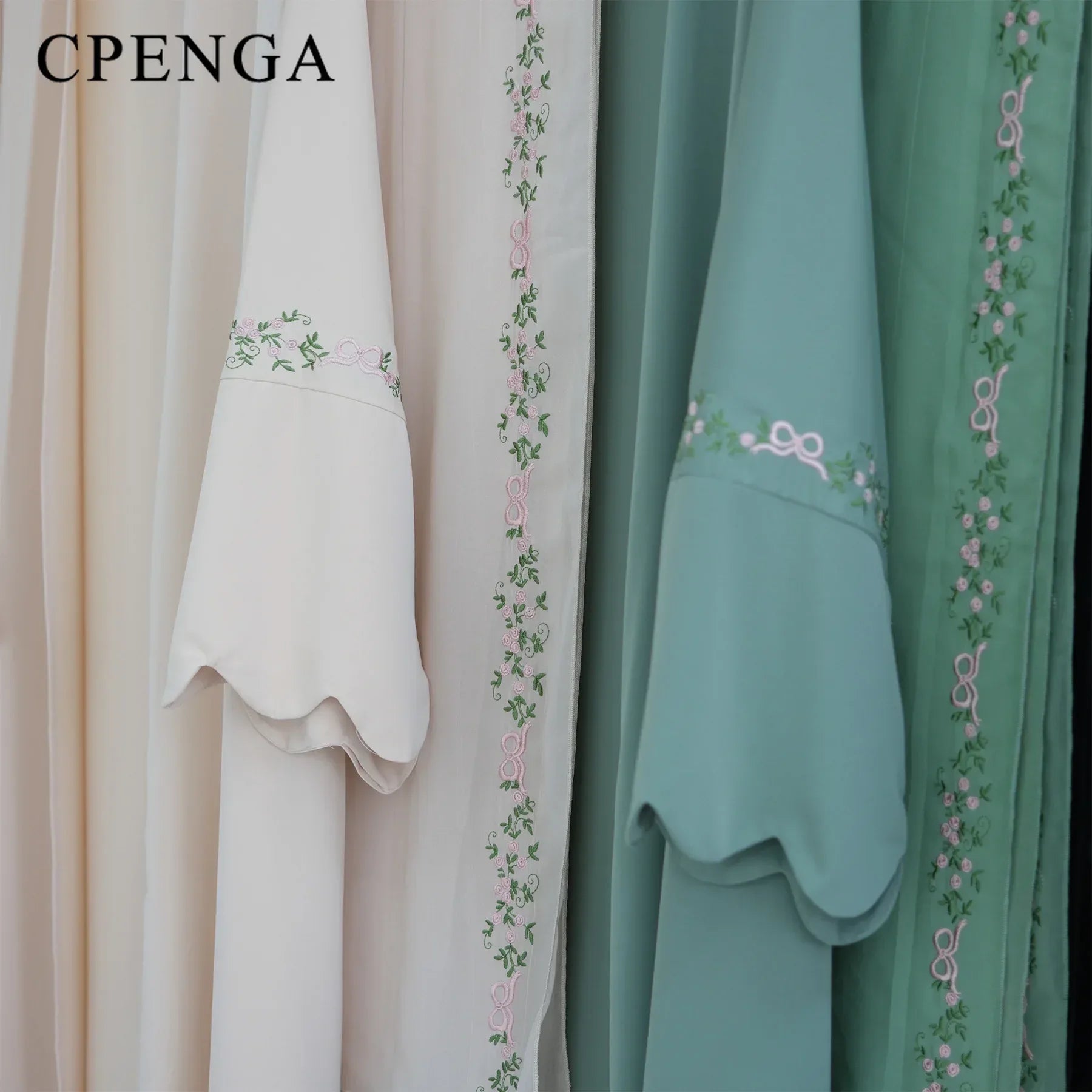 Luxurious Floral Embroidery Hijab Dress for Muslim Women Elegant Dubai Modest Abaya Eid Islam Party Jalabiya Turkey Kaftan Robe