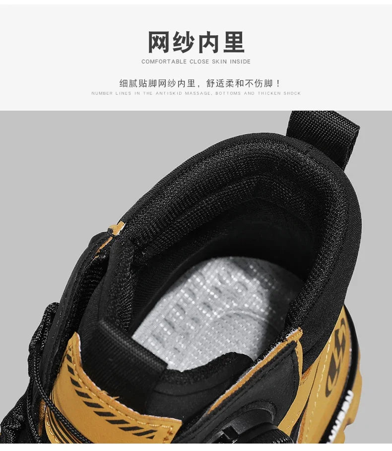 Boots Winter Mens Shoes Casual Cowboy Combat Tactical Motorcycle Chelsea Ankle Work Leather Outdoor Designer Luxury Hiking